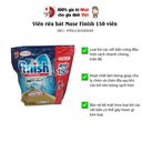 Viên rửa bát Muse Finish 150 viên