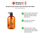 Dầu gội mỡ ngựa Kumano Horse Oil Natural Hair 600ml