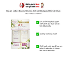 Dầu gội xả Dove Botanical Selection chiết xuất dầu Jojoba 400ml x 2 (2 loại)