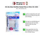 Chỉ nha khoa Dentfine Dental Floss &amp; Picks 101 chiếc