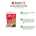 Hạt nêm bò Oishii 12 gói x 8g