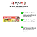 Gel bôi trị nhiệt miệng Taisho 5g 