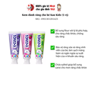 Kem đánh răng cho bé Kao Kids 70g (3 vị)