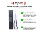 Kéo cắt gà Kai cán gỗ 27.5cm cao cấp Nhật Bản