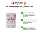 Sản phẩm dinh dưỡng công thức cho trẻ từ 0 tháng - 1 tuổi: Wakodo Haihai Infant Formula