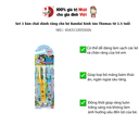 Set 3 bàn chải đánh răng cho bé Bandai hình tàu Thomas từ 1.5 tuổi
