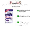 Viên uống hỗ trợ ngủ ngon Kobayashi Pharmaceutical 30 ngày gói 30 viên