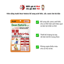Viên uống Asahi Dear-Natura bổ sung acid folic, sắt, canxi cho bà bầu 120 viên