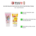 Kem đánh răng cho bé Reach Kids Ginza nhân vật hoạt hình 60g (2 hương)