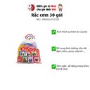 Gia vị rắc cơm Tanaka mix 6 vị túi 30 gói