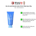 Sữa rửa mặt Shiseido Senka Perfect Whip tuýp 120g