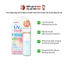Kem chống nắng cho bé Pigeon UV Baby Lotion SPF 20 chiết xuất lá đào dạng lăn 25g