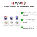 Nước rửa tay Lion Kirei Kirei tạo bọt 250ml (3 mùi)