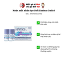 Nước nhỏ mắt Soft Santear nhân tạo set 4 lọ x 5ml