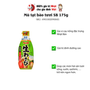 Mù tạt bào tươi S&amp;B Wasabi 175g 