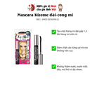 Mascara Kissme Heroine chống nước 6g - dài và cong mi 