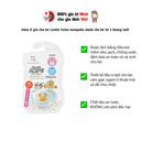 Núm ti giả cho bé Combi Teteo monpoke dành cho bé từ 3 tháng tuổi