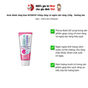 Kem đánh răng Kao NEXDENT trắng răng và ngừa sâu răng 120g - hương táo