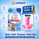 Băng vệ sinh Tampon Unicharm hộp 10 chiếc - Regular (Xanh dương - Ít đến bình thường)