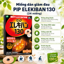Miếng dán giảm đau PIP ELEKIBAN 130 (24 miếng)