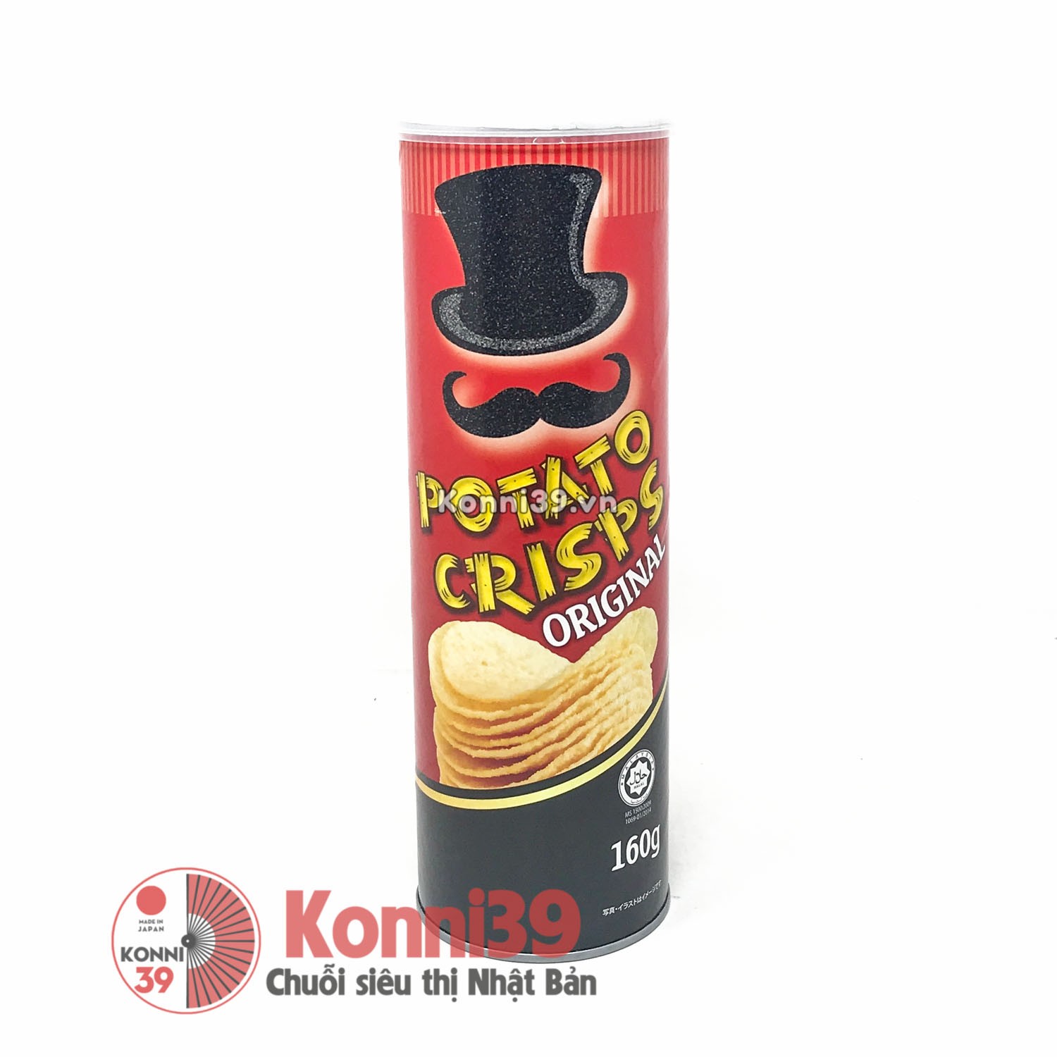 Khoai tây chiên Kobebussan Potato Crisps Original hộp 160g - vị truyền thống