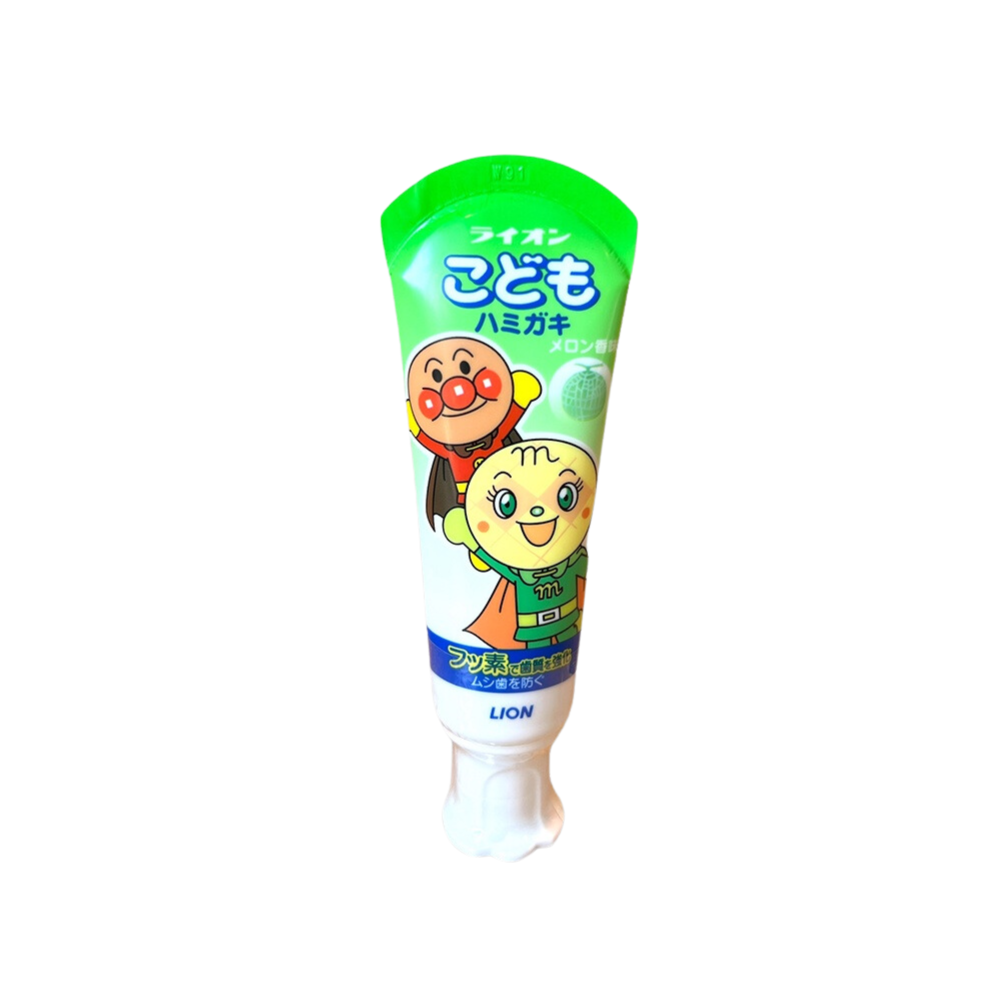Kem đánh răng trẻ em Lion 40g - vị dưa gang
