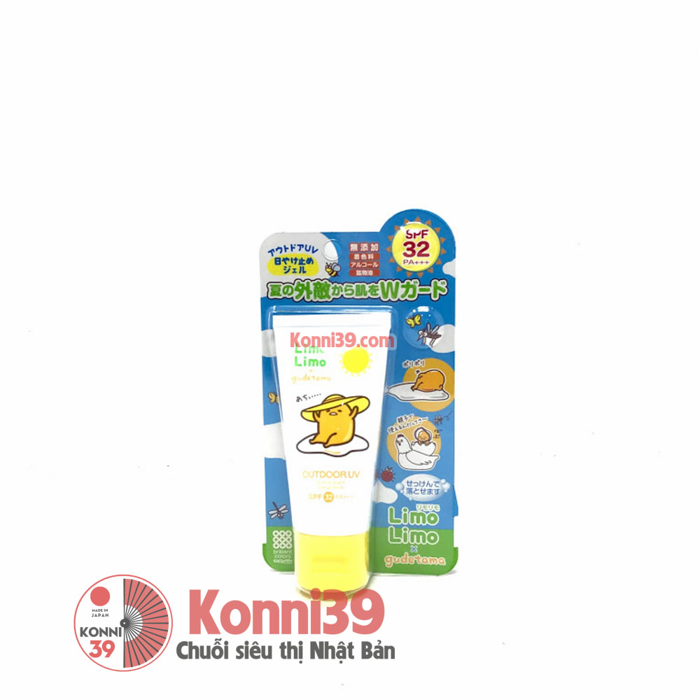 Kem chống nắng Meishoku Gudetama chống côn trùng SPF32PA+++ 50g (dùng cho cả trẻ em)