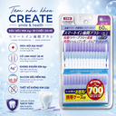 Tăm nha khoa Create đầu siêu mịn Ag+ 60 chiếc (3 size)