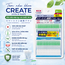 Tăm nha khoa Create đầu siêu mịn Ag+ 60 chiếc (3 size)