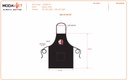 POSM Tạp dề Konni39 2022 (đen)