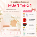 Phấn phủ nén Cezanne UV Silk Cover Powder 10g (2 màu)