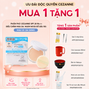 Phấn phủ Cezanne SPF 28 PA+++ điều chỉnh màu da, ngăn ngừa đổ dầu 10g (3 màu)