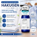 Xịt làm thơm và khử mùi quần áo Hakugen 400ml (Không mùi)
