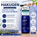 Xịt làm thơm và khử mùi quần áo Hakugen 400ml (Hương thảo mộc)