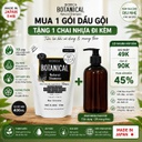 Dầu gội Botanical Biorica Natural Non-Silicone túi 400Ml