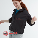 Áo khoác gió Uniqlo cho nữ - màu 09 Black
