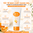 Gel tẩy da chết Rosette 180g - Cam (mẫu mới)