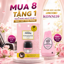 Nước hoa ô tô cao cấp Sawaday for Car - Hương Parfum Rosé (Chai đơn kẹp cửa gió - 6ml)