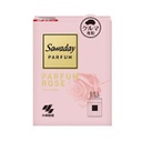 Sáp thơm khử mùi ô tô cao cấp Sawaday Car Gel - Hương Parfum Rosé (Hộp 110g)
