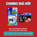 Viên vệ sinh lồng giặt 11415 - Khử mùi tủ lạnh 04535