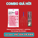 Găng tay cao su 70440 - Cây massage đầu 92871