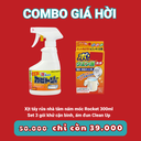 Xịt nấm mốc 01499 - Set khử cặn 20955