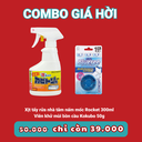 Xịt nấm mốc 01499 - Viên khử bồn cầu 40166