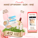 Combo make up Phấn nền chống nắng - Son môi Cezanne (tặng mút trang điểm) (bản sao)