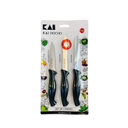 Set 3 dao bếp Kai Hocho cao cấp không gỉ, cắt thái trái cây - 94mm, 112mm, 112mm