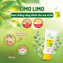 Kem chống nắng cho bé và mẹ Meishoku Limo Limo SPF32 50g