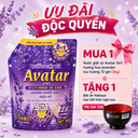 Nước giặt xả Avatar hương lavender (3kg)