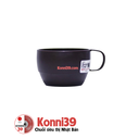 Cốc nhựa thấp Inomata 350ml - màu nâu