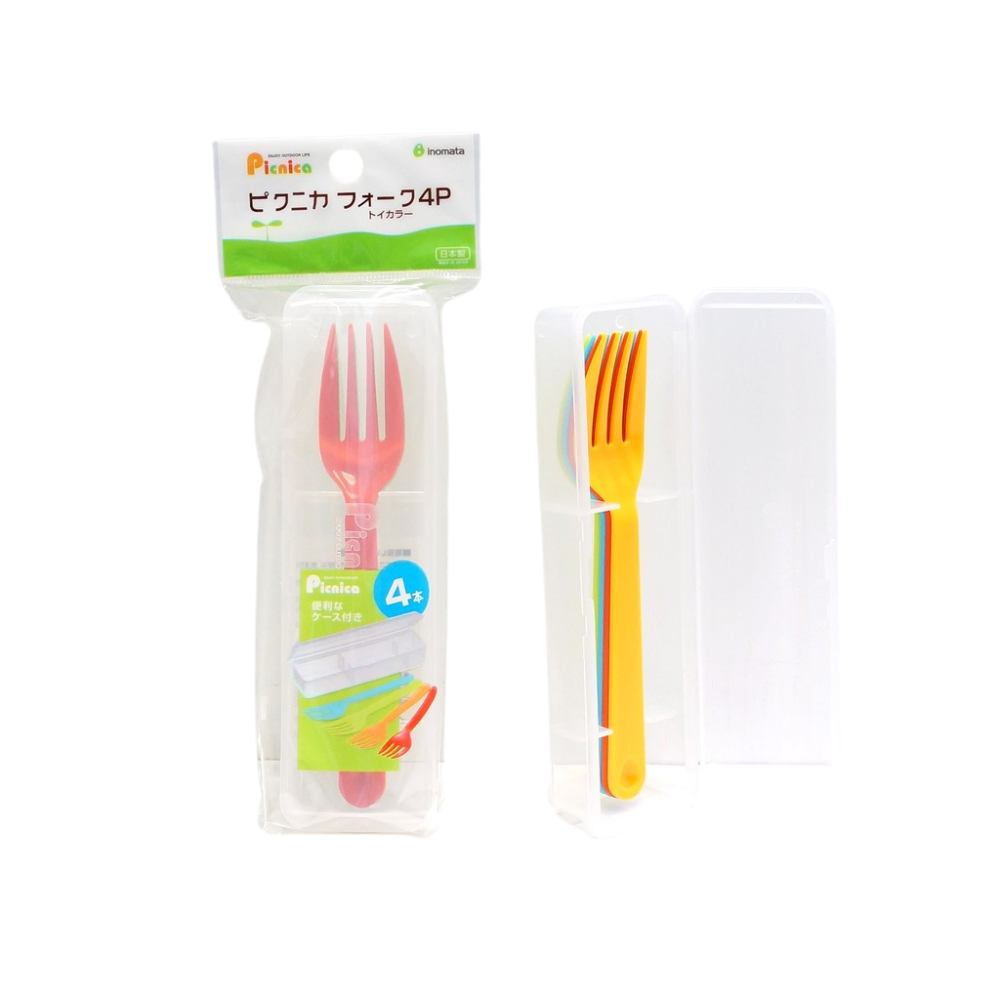 Dĩa nhựa set4 INOMATA-Chuỗi siêu thị Nhật Bản - MADE IN JAPAN Konni39 tại Việt Nam