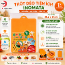 Thớt dẻo Inomata - thái rau màu cam